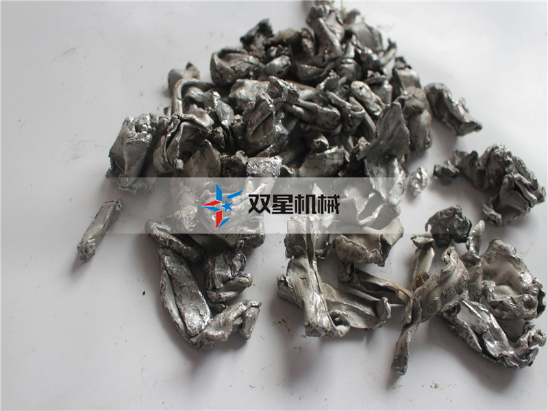 废铝破碎机生产线破碎效果