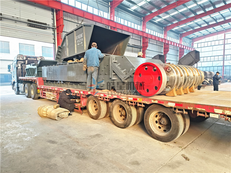 1600铝合金破碎机厂家设备发往四川